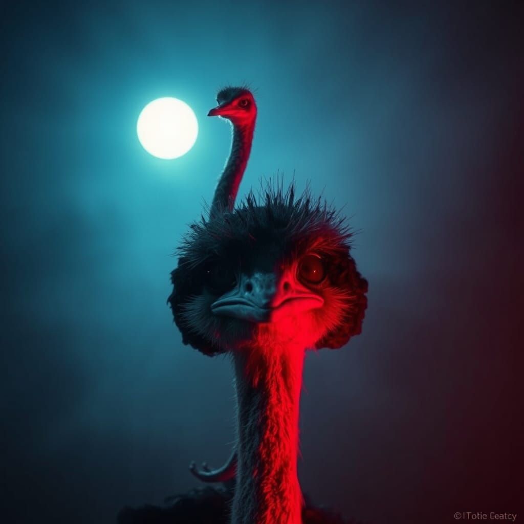 Surreal Technological Halloween Dreamscape