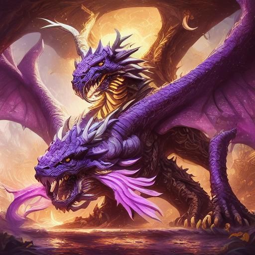 Fantastical Matte Painting with Intricate Details