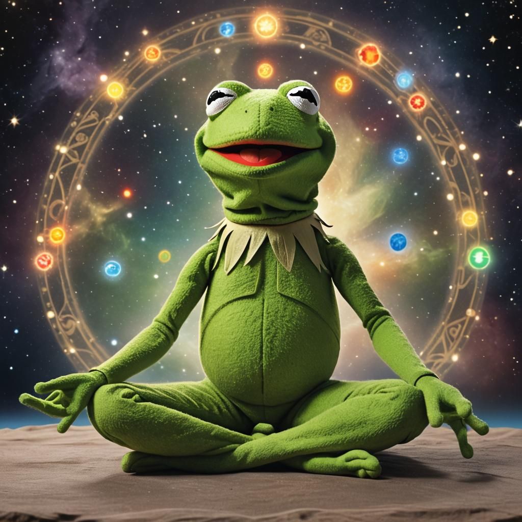 Kermit the Frog Achieves Nirvana