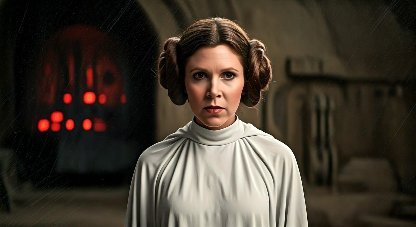 Princess Leia Organa On Tatooine