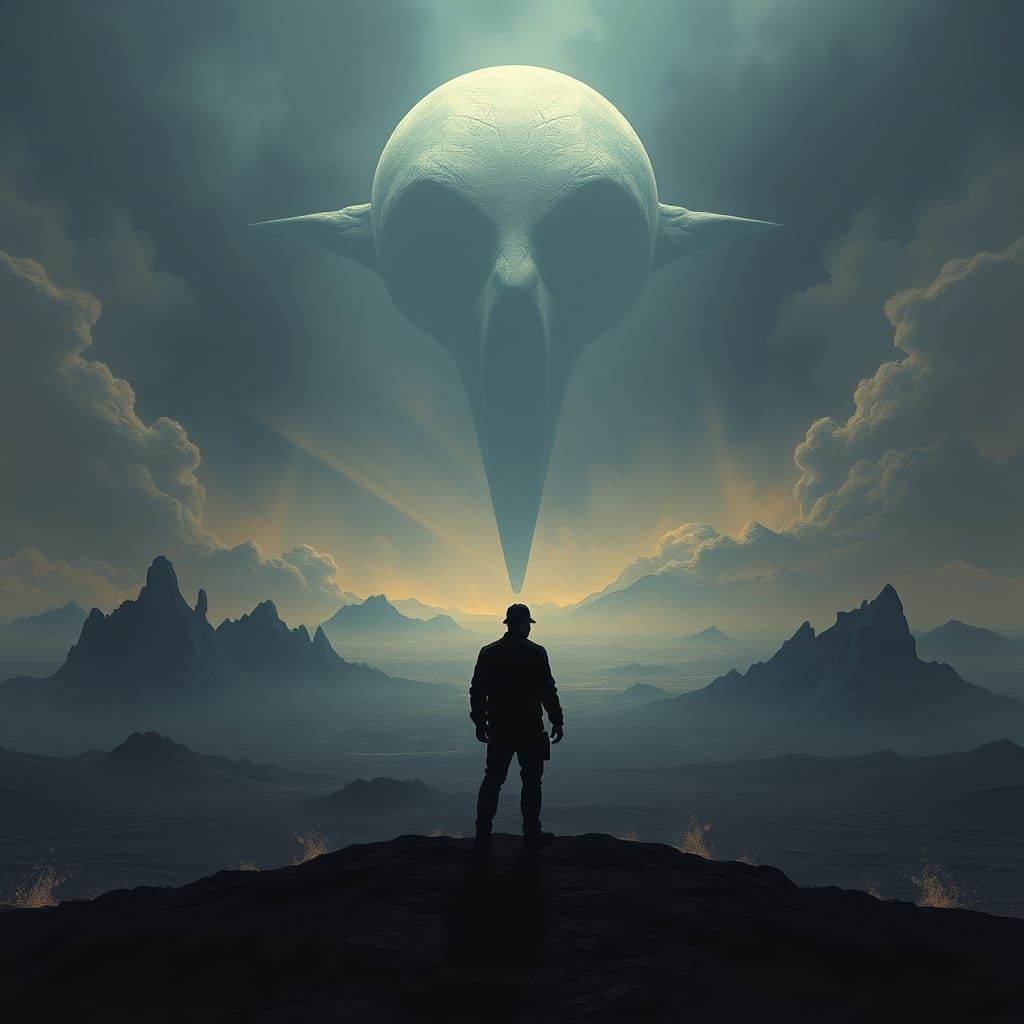 Mysterious Stranger in Alien Expanse