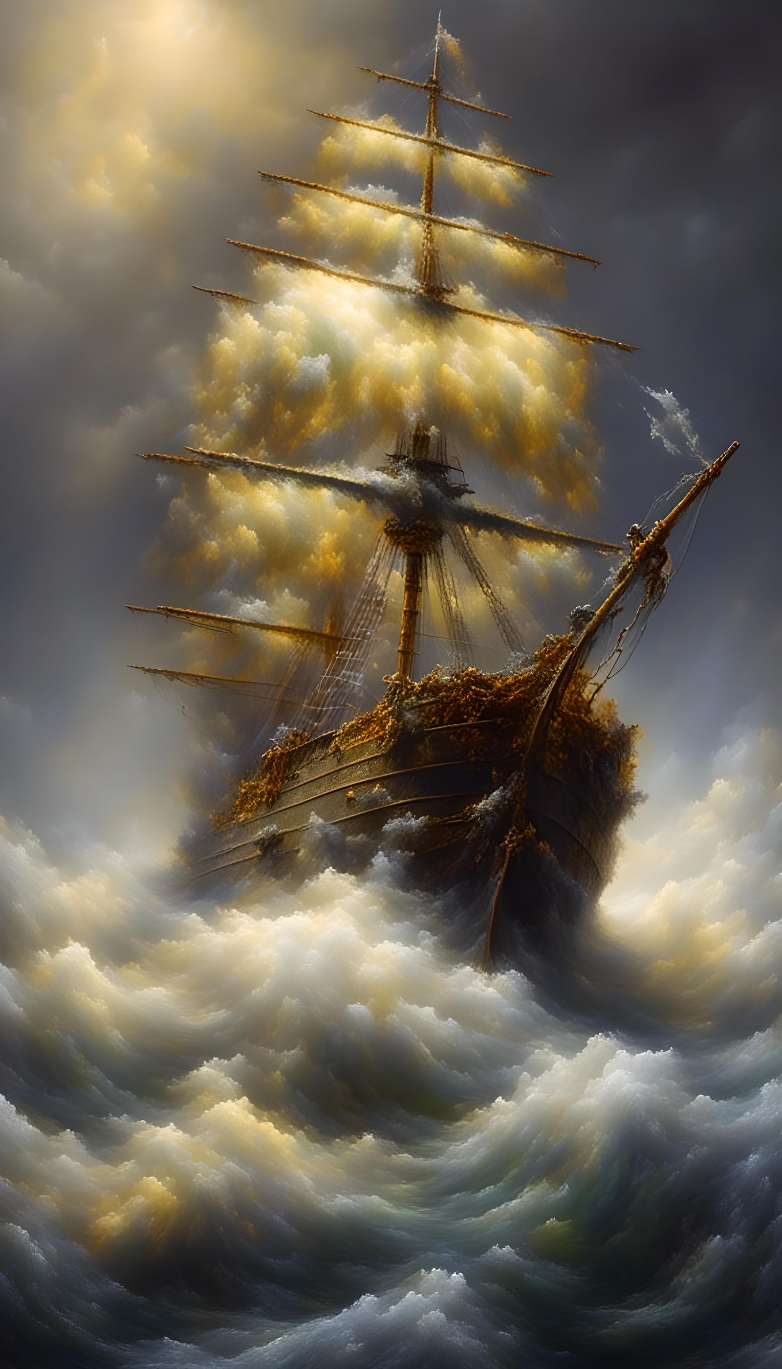 HMS Dark Star, the first of the Constellation class frigates...