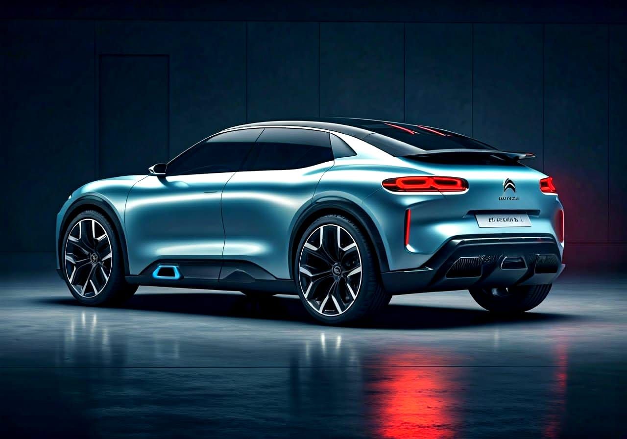 Futuristic Citroën Urban SUV Concept Car