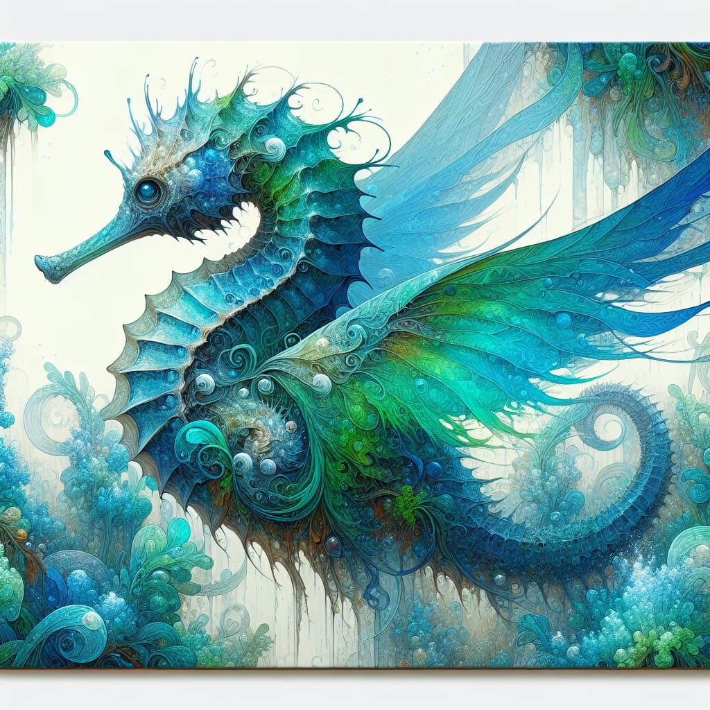 Winged Sea Horse