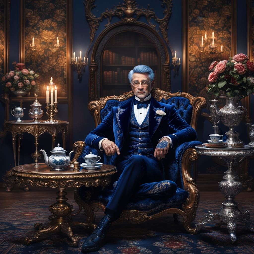 Tea time with Sugar Daddy