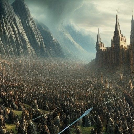 Cinematic Fantasy Kingdom of Rohan in 8K Detail