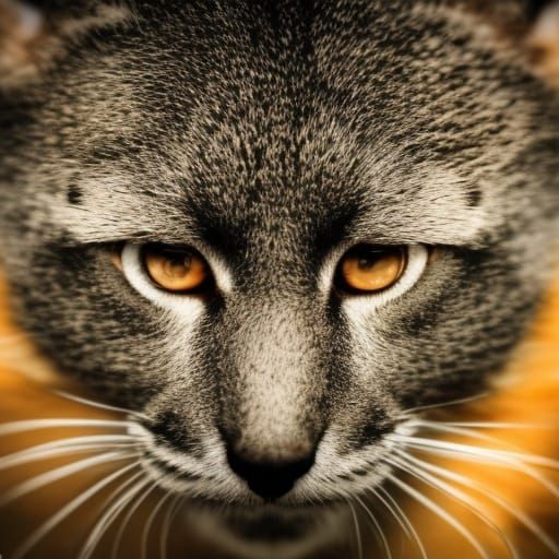 Hyperrealistic Furry Portrait in HDR