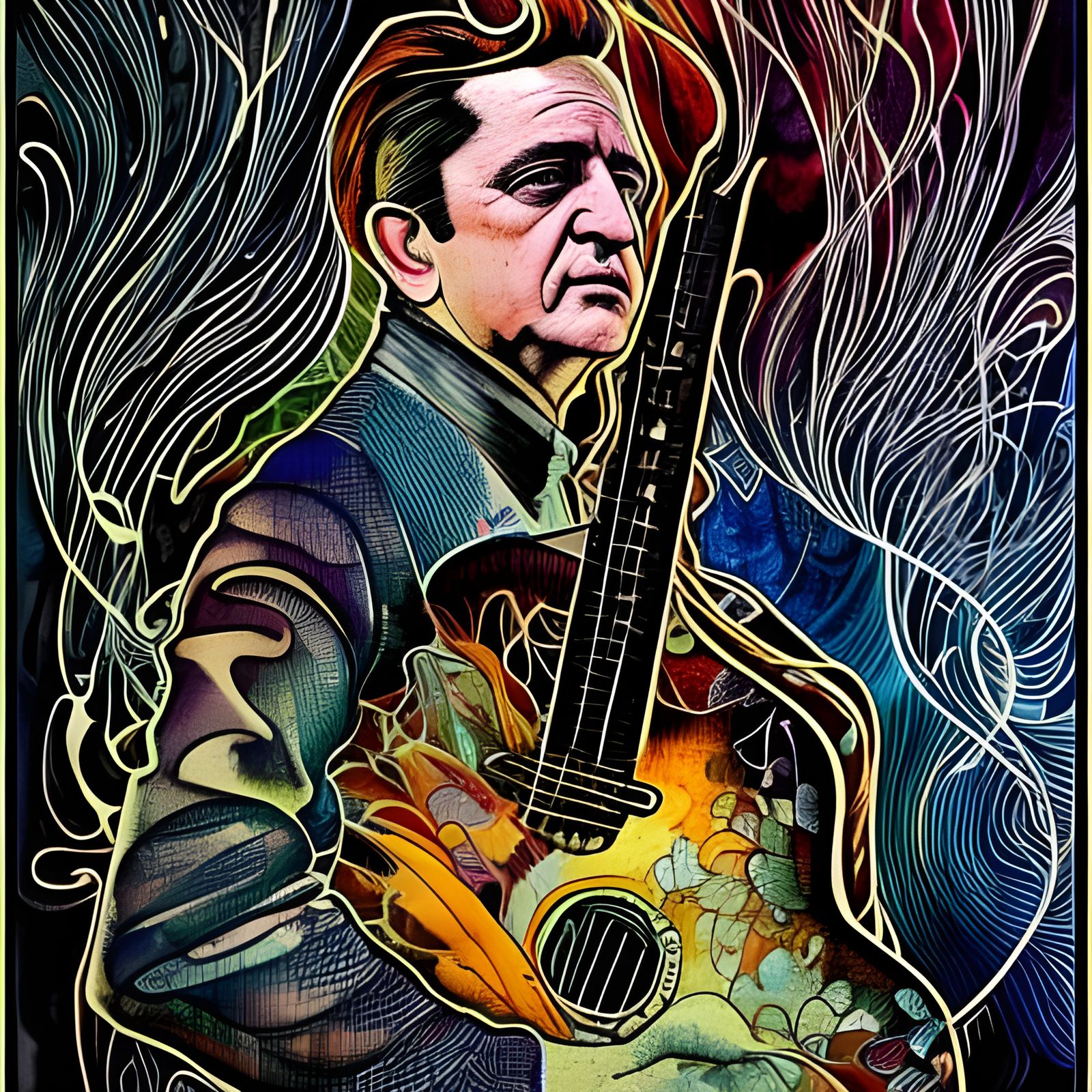 Celebrity Johnny Cash - Cash Is King