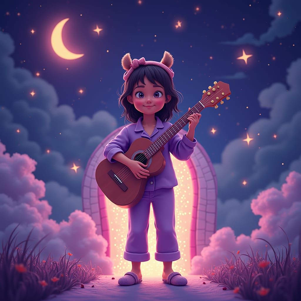 Whimsical Slumber Party Invitation for Lila's 12th Birthday