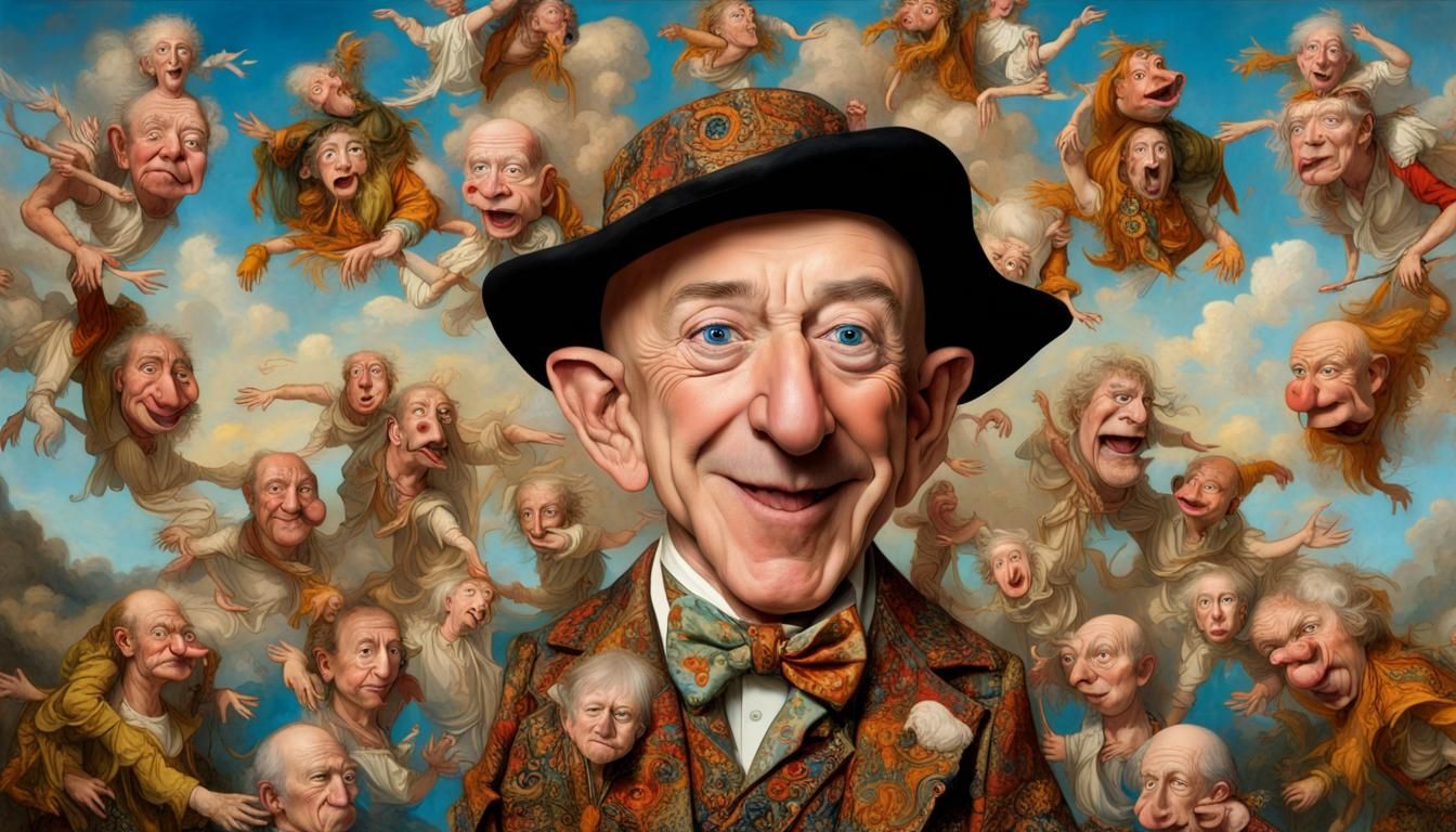 Jeff Bezos Puppet in Fractal Detail