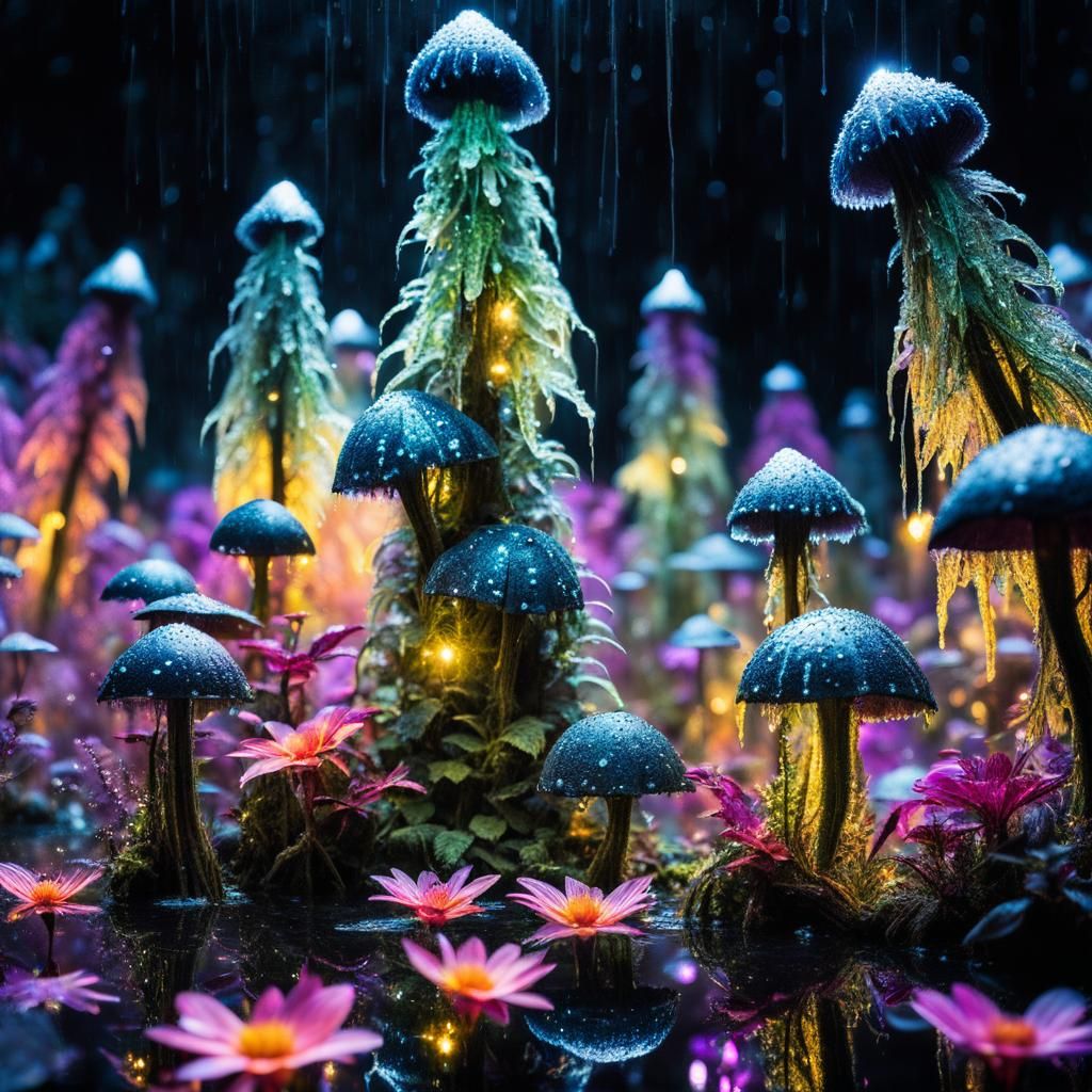 Microlife Sparkling at the Swamp