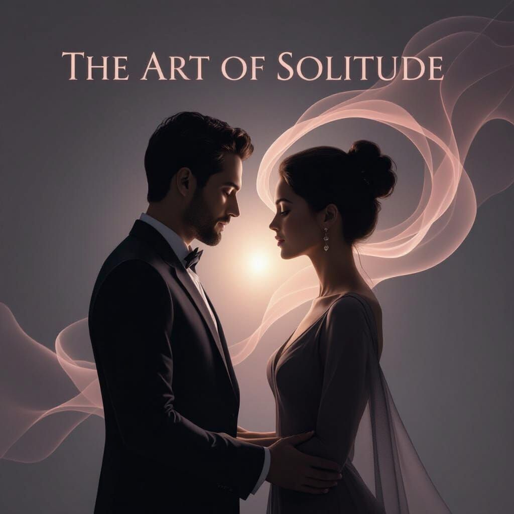 Elegant Silhouettes in Spiritual Encounter for 'The Art of S...