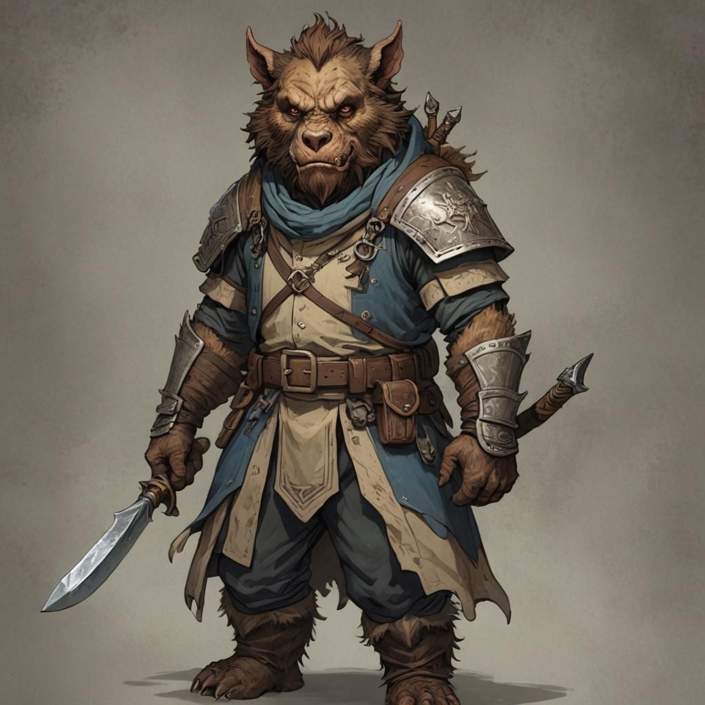 Bugbear Wizard: Cinematic Fantasy Portrait