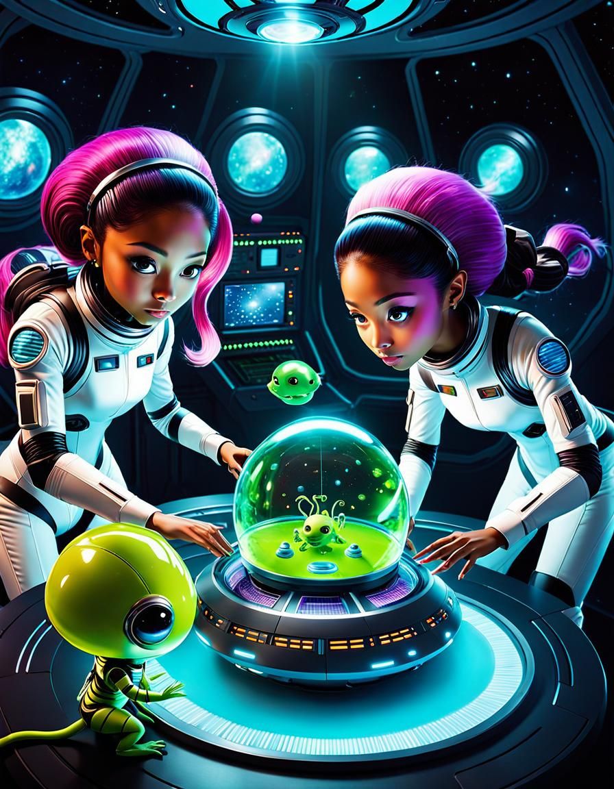 Alien examination (Real Cartoon XL v4)