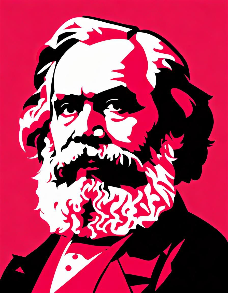 Portrait of Karl Marx