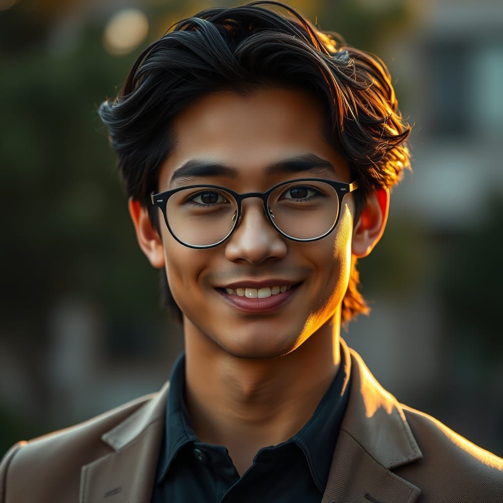 Filipino Graduating Senior Aris: Cinematic Portrait