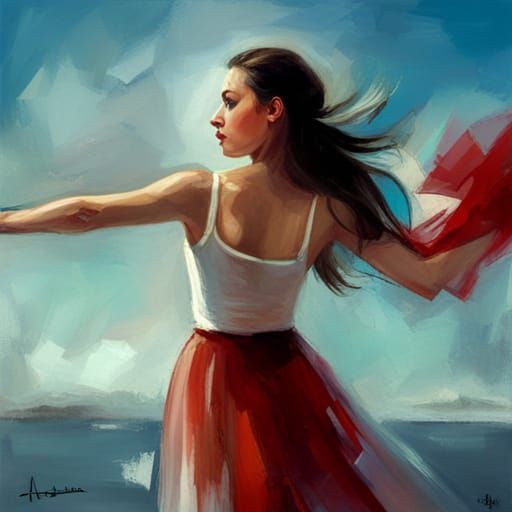 AI Generated Image Inspired by Stolbova