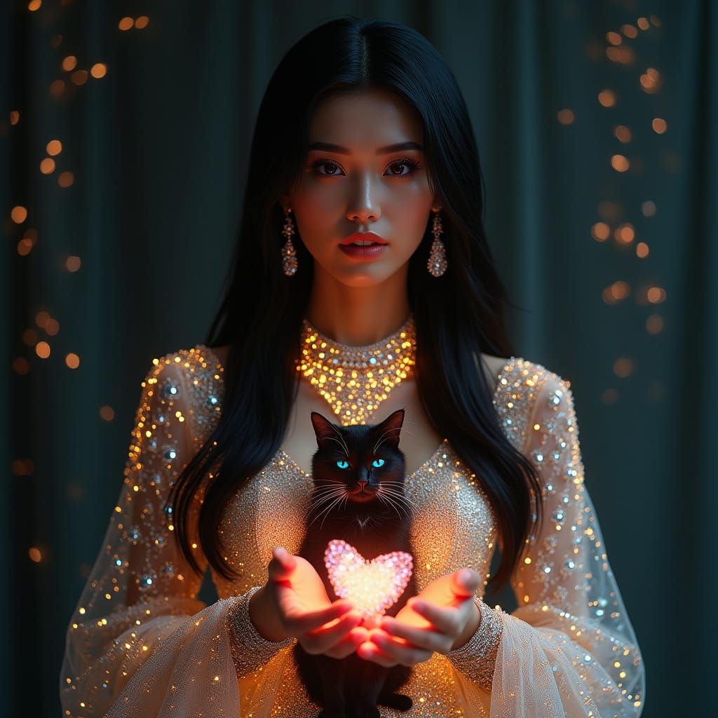 Ultra-Realistic, High Fashion Portrait of a Stunning Woman