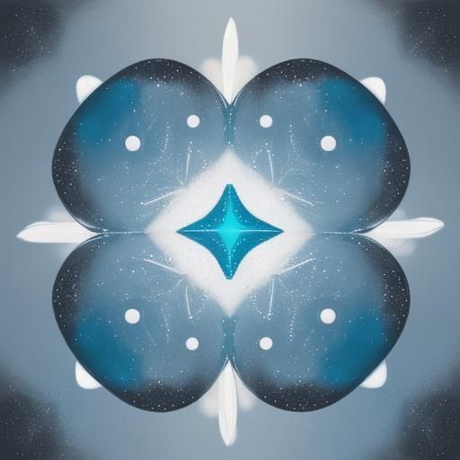 Sparkling Framed Icecycles: An Abstract Painting