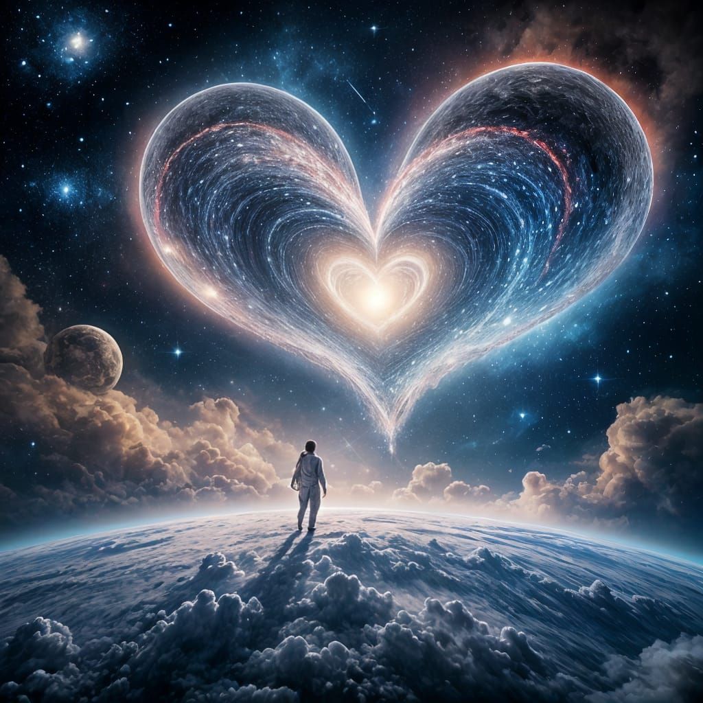 Cosmic Love Pulls Souls Together Across Space