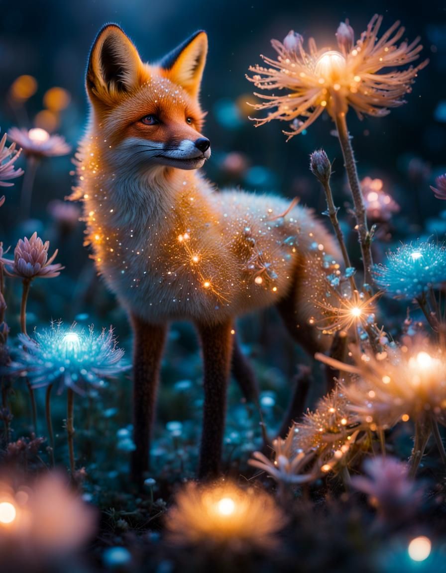 Fox in the Enchanted Forest