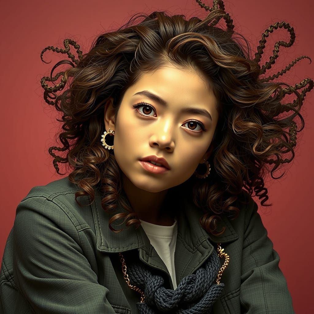 Intelligent Sphinxstone on a Vibrant Beach