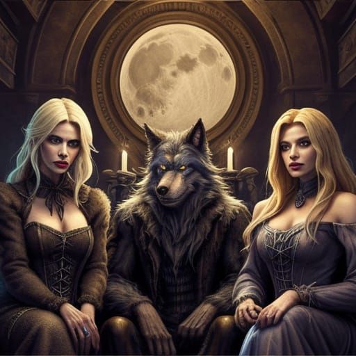 Werewolf council 🐺👸🏼🫅🗣