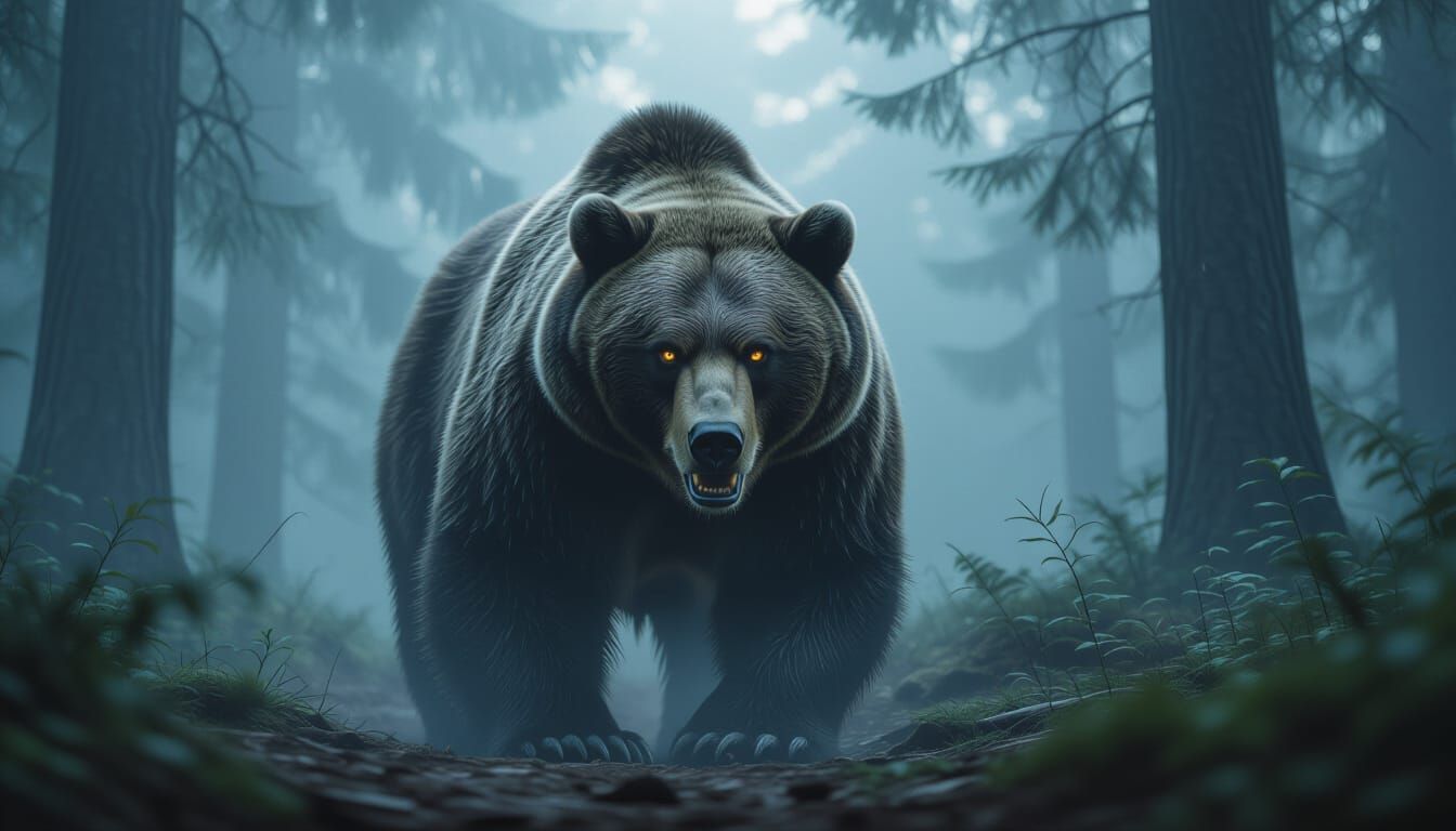 Create image of a "The Spirit of Thunderpaw"
Long ago, in the shadow of the Whitefang Mountains, the elders of the Algan...