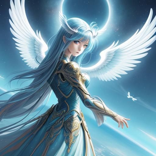 Alien Angel in Celestial City: Manga Illustration