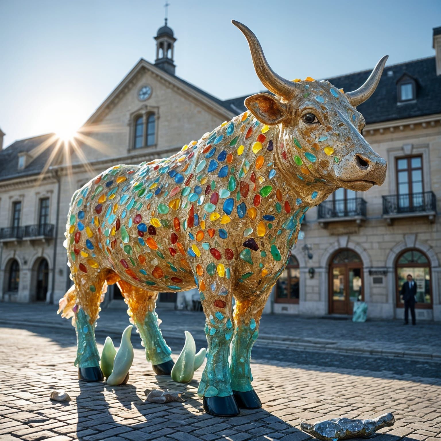 Sea Glass Sculpture 4