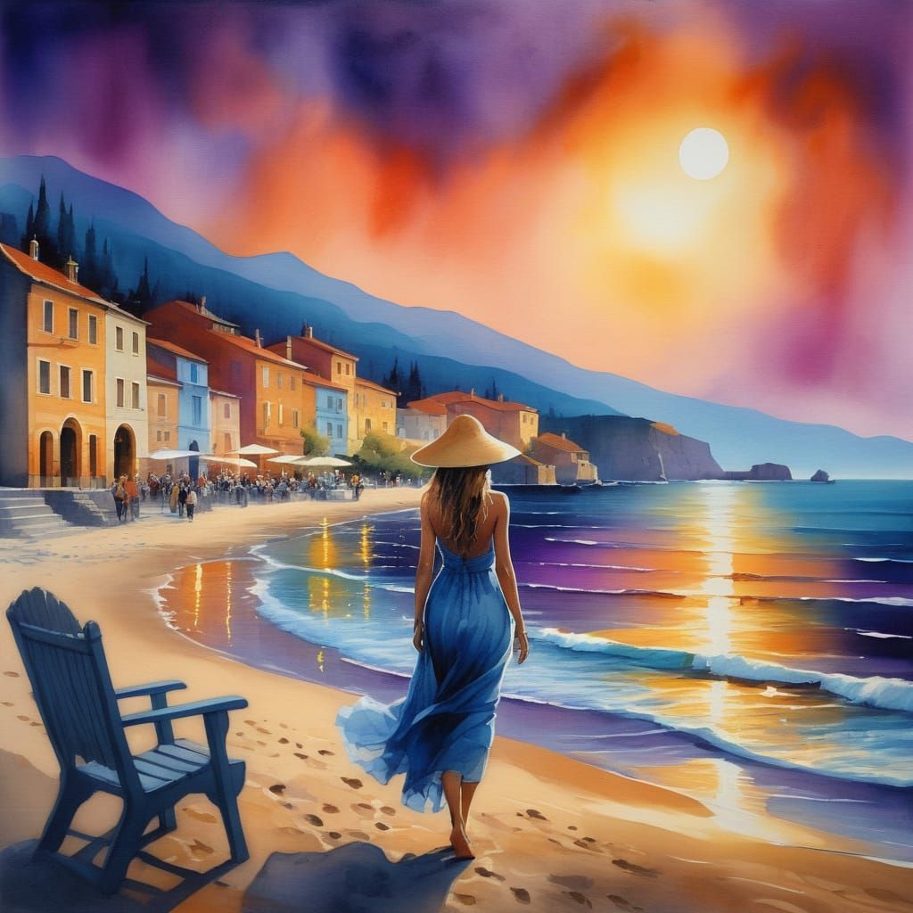 Ethereal Escape: A Serene Ukrainian Fantasy