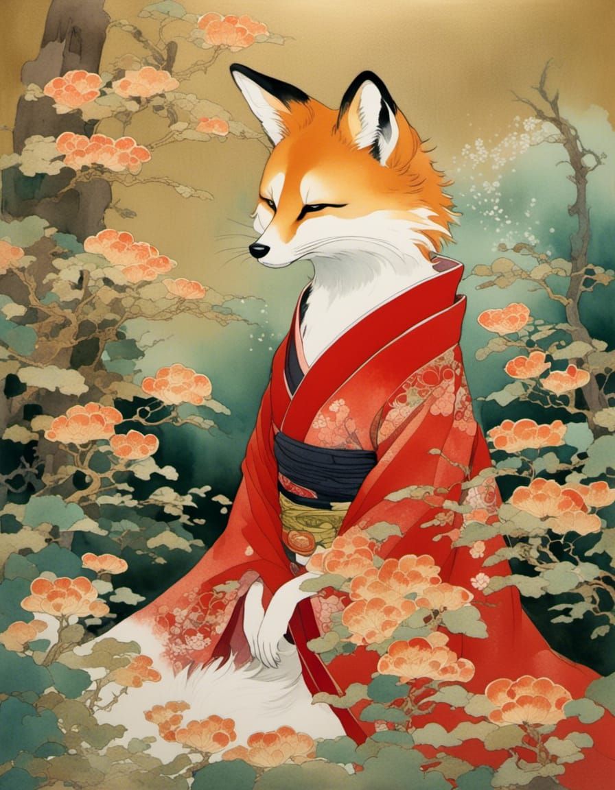 Nihonga Kitsune