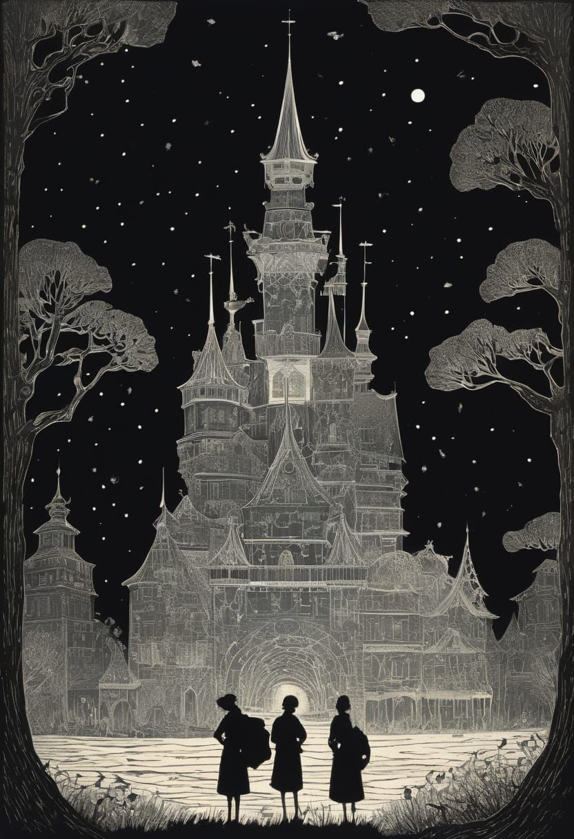 Surreal Artwork Combines Etching and Aquatint Techniques