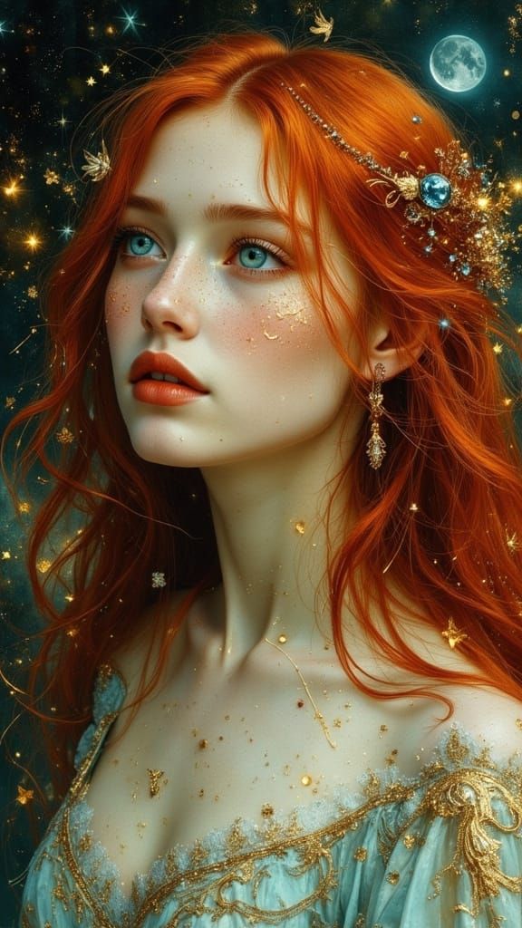 Moon Princess in Ethereal Dreamscapes