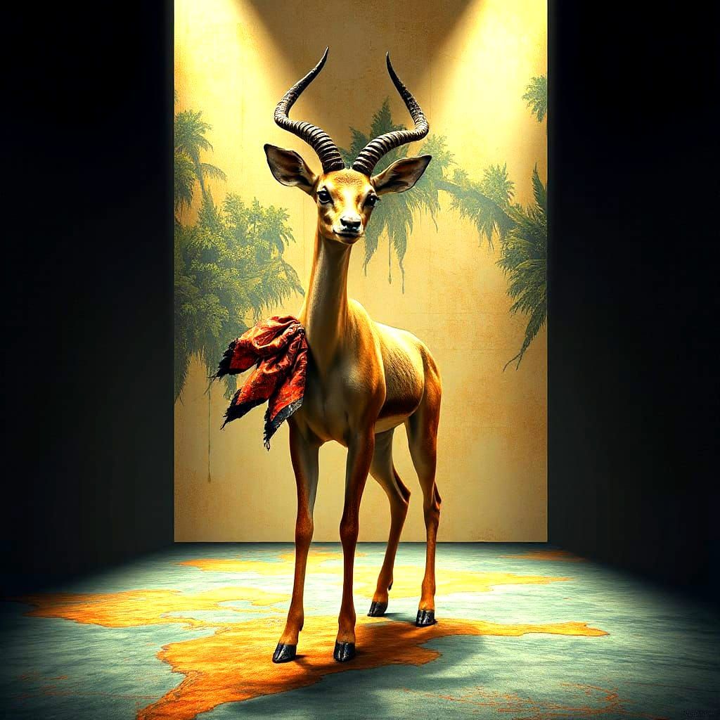 Antelope fashion show