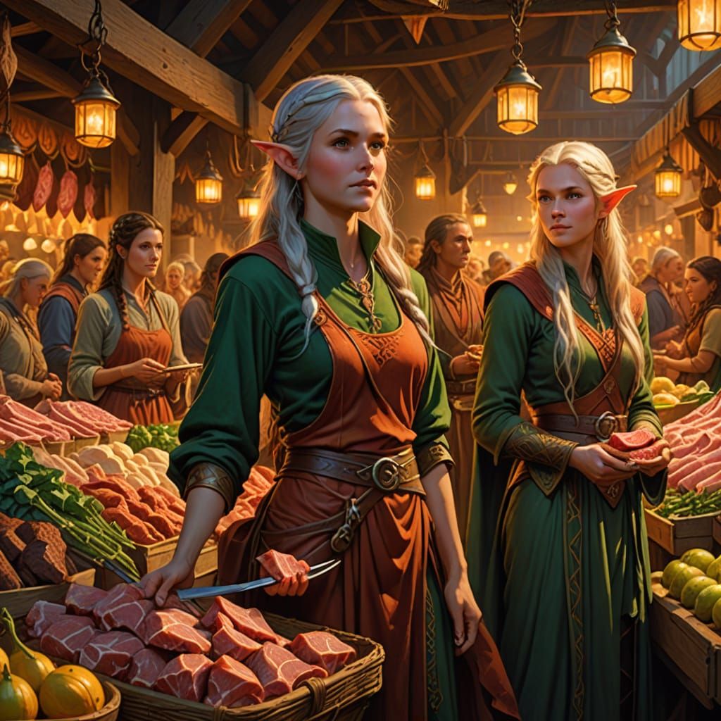 Loreswain meat market has some pretty awesome produce