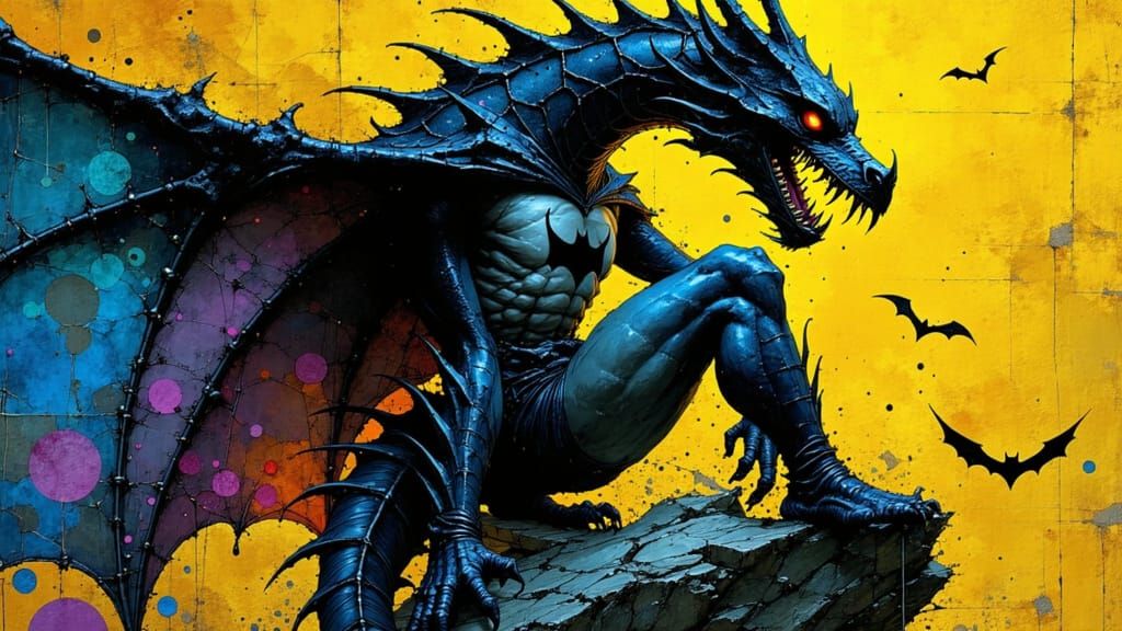 Gothic Dragon Revealed in Dark Majesty