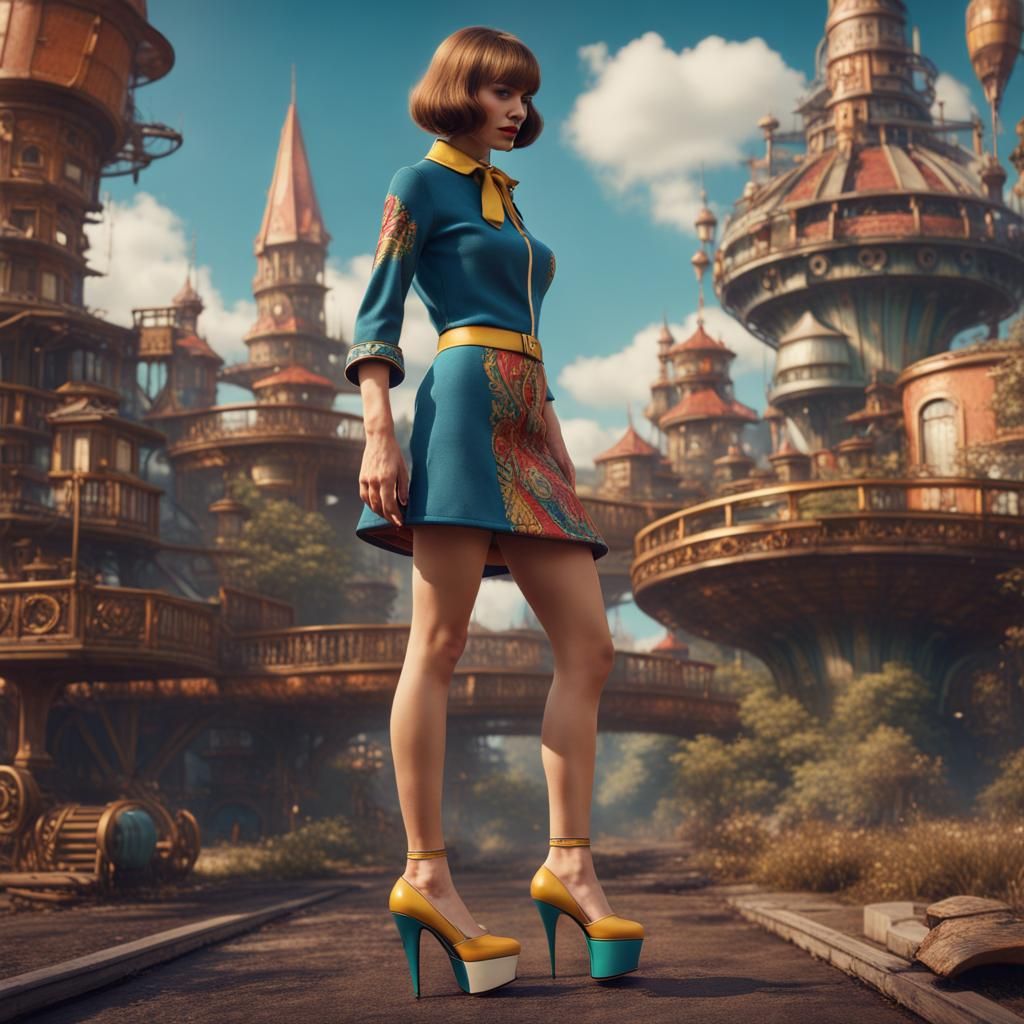 1960s Fashion: Mini Skirts and Platform Shoes