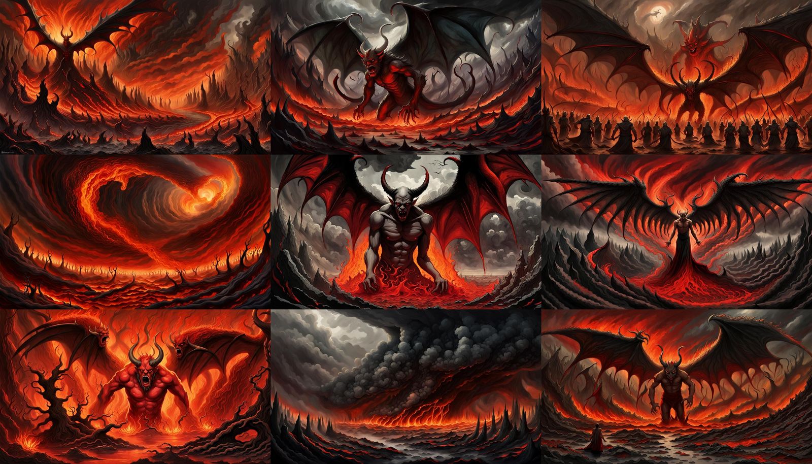 The pit of hell where blood flows and the hundreds of enslav...