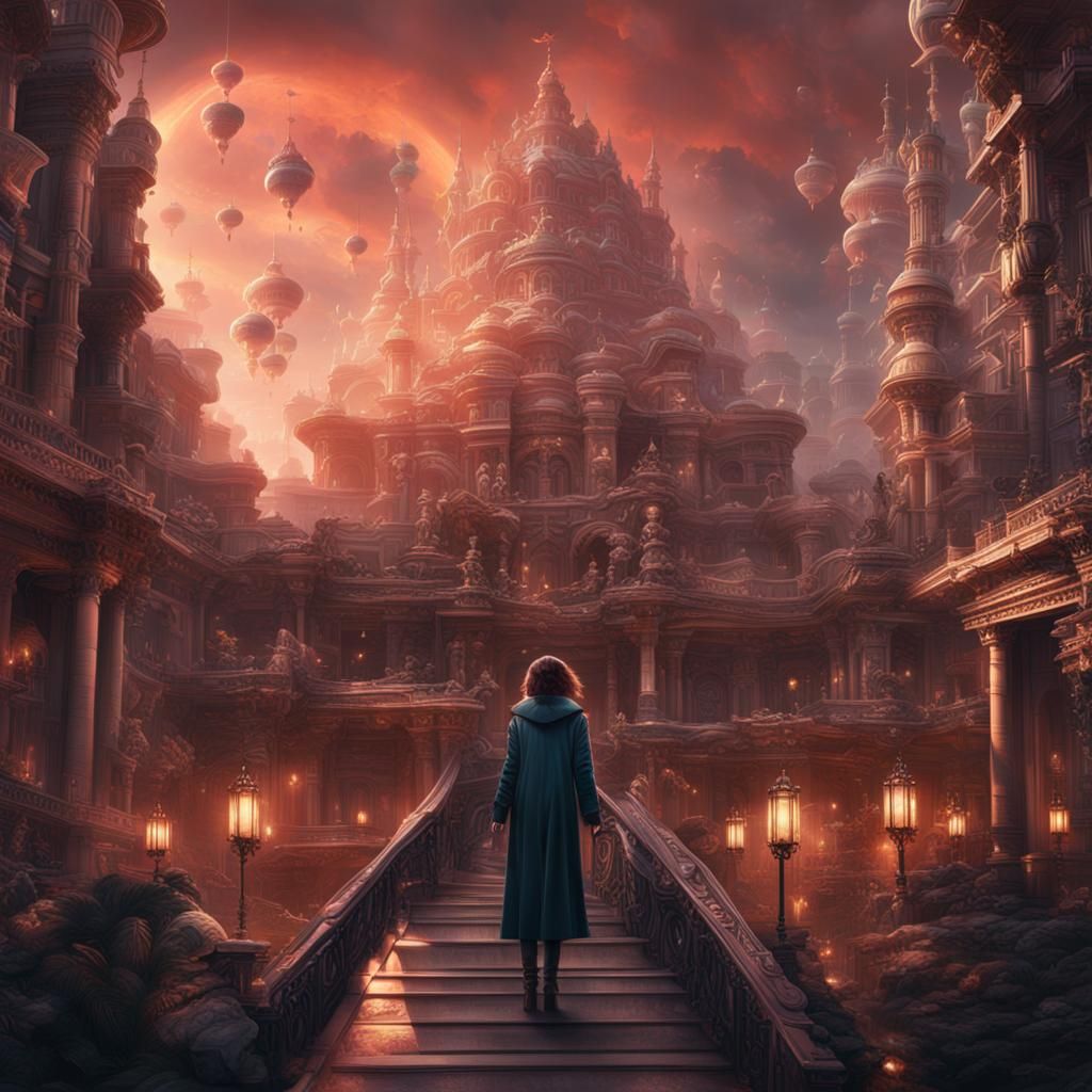 Epic Feminine Energy: A Digital Matte Painting