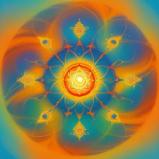 Sacral Chakra: Swadhisthana in Flowing Colors