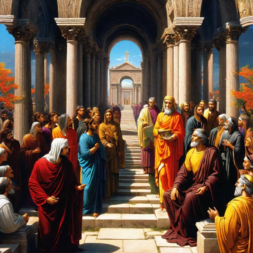 All Saints Day in Hyperrealistic Digital Art