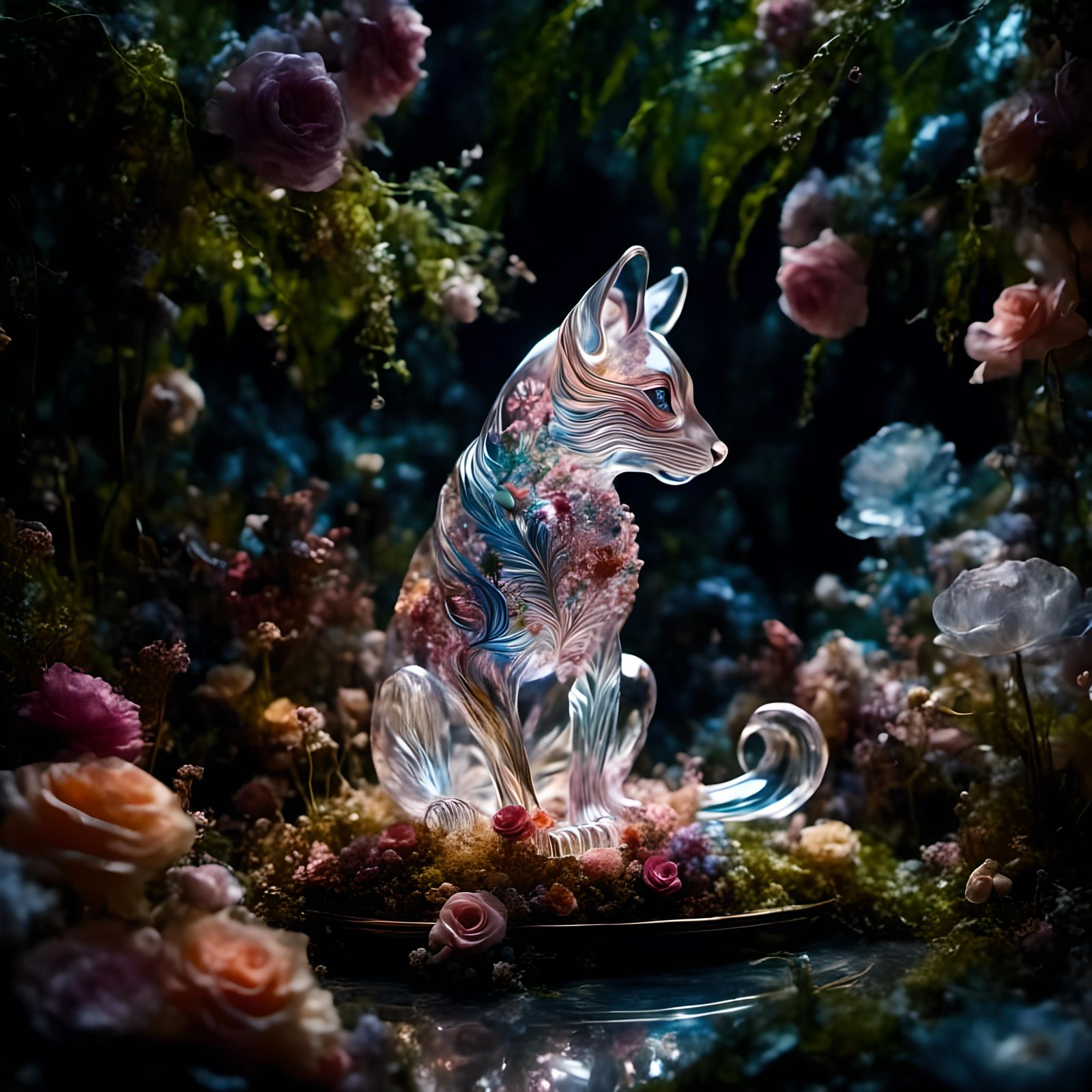 Contemplative Figure Looking Over Shoulder