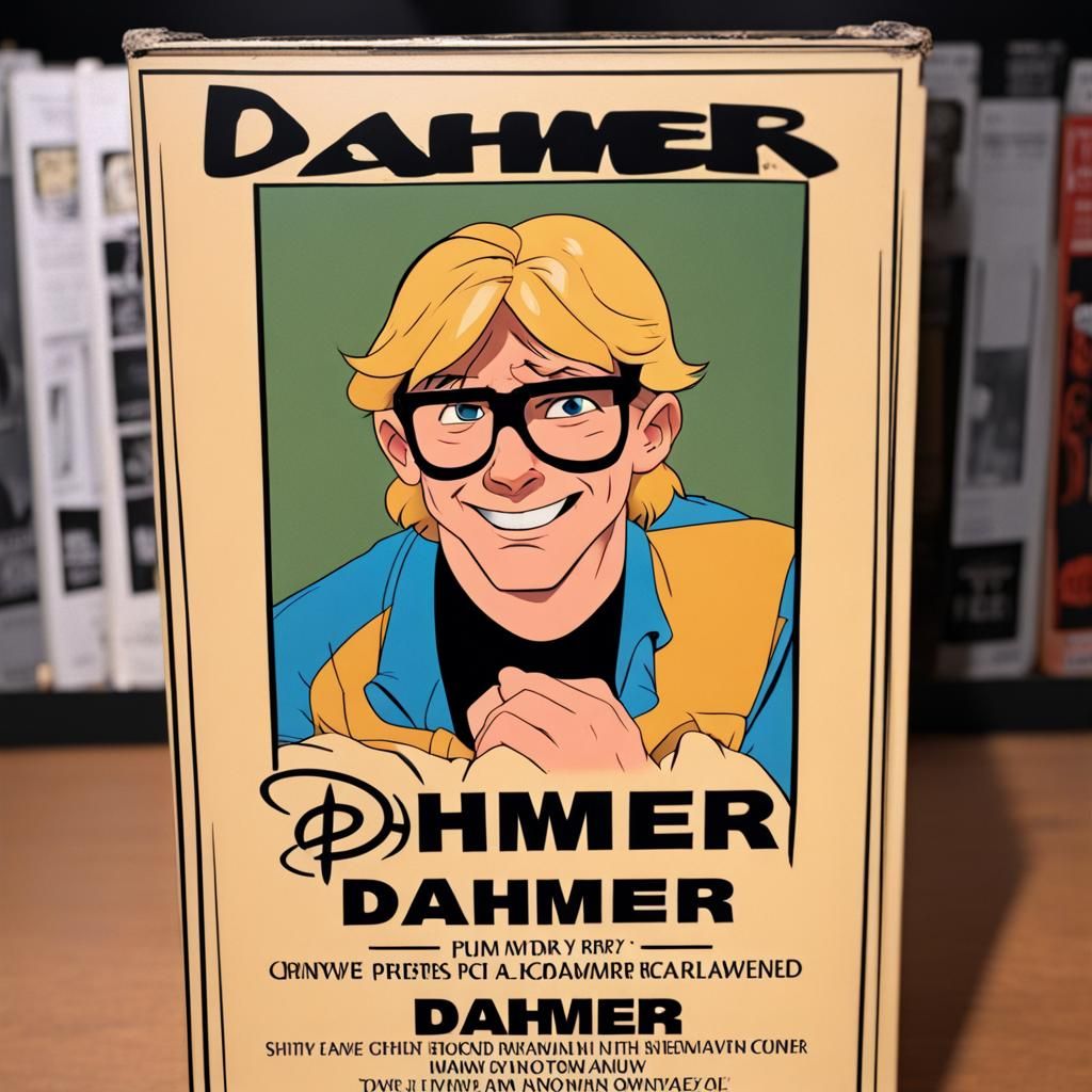 Dahmer in Disney Animated VHS Style