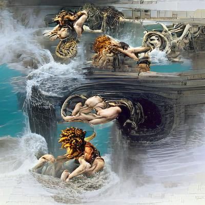 Dramatic Scene from a Greek Tragedy