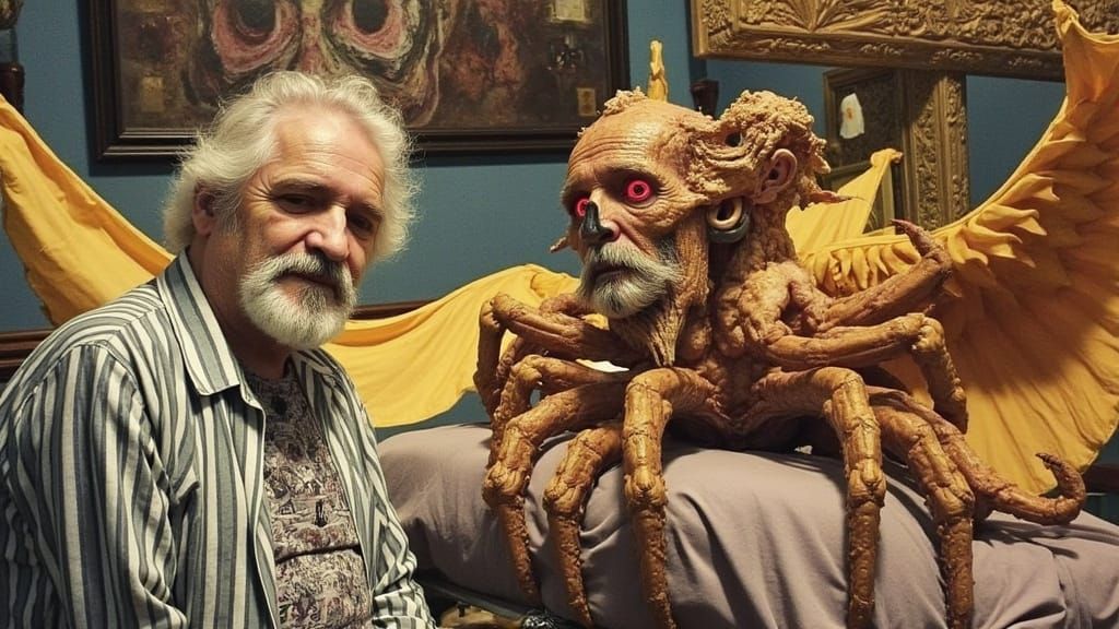 WORKING ON MY NEW PROJECT AT THE CRYPTID TAXIDERMY MUSEUM