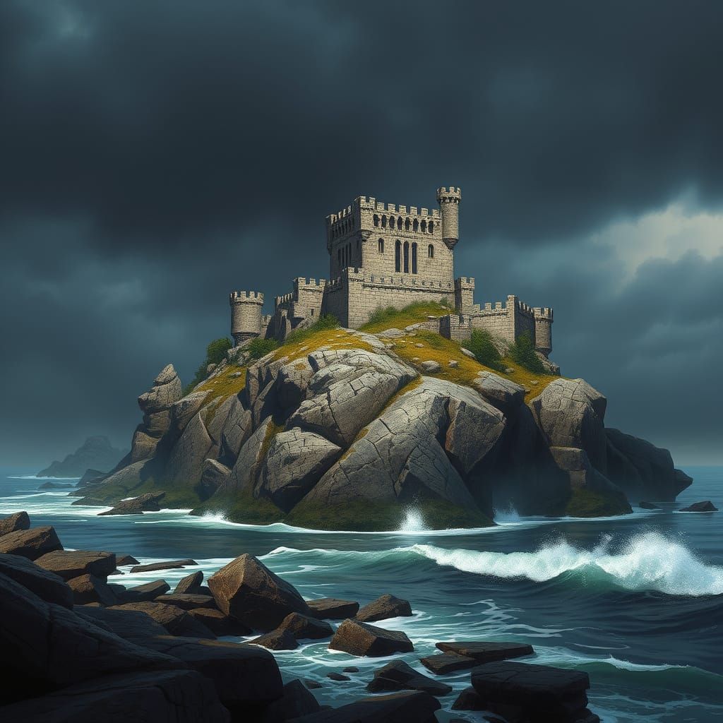 Coastal Vista of Sathil Settlement on Solstheim