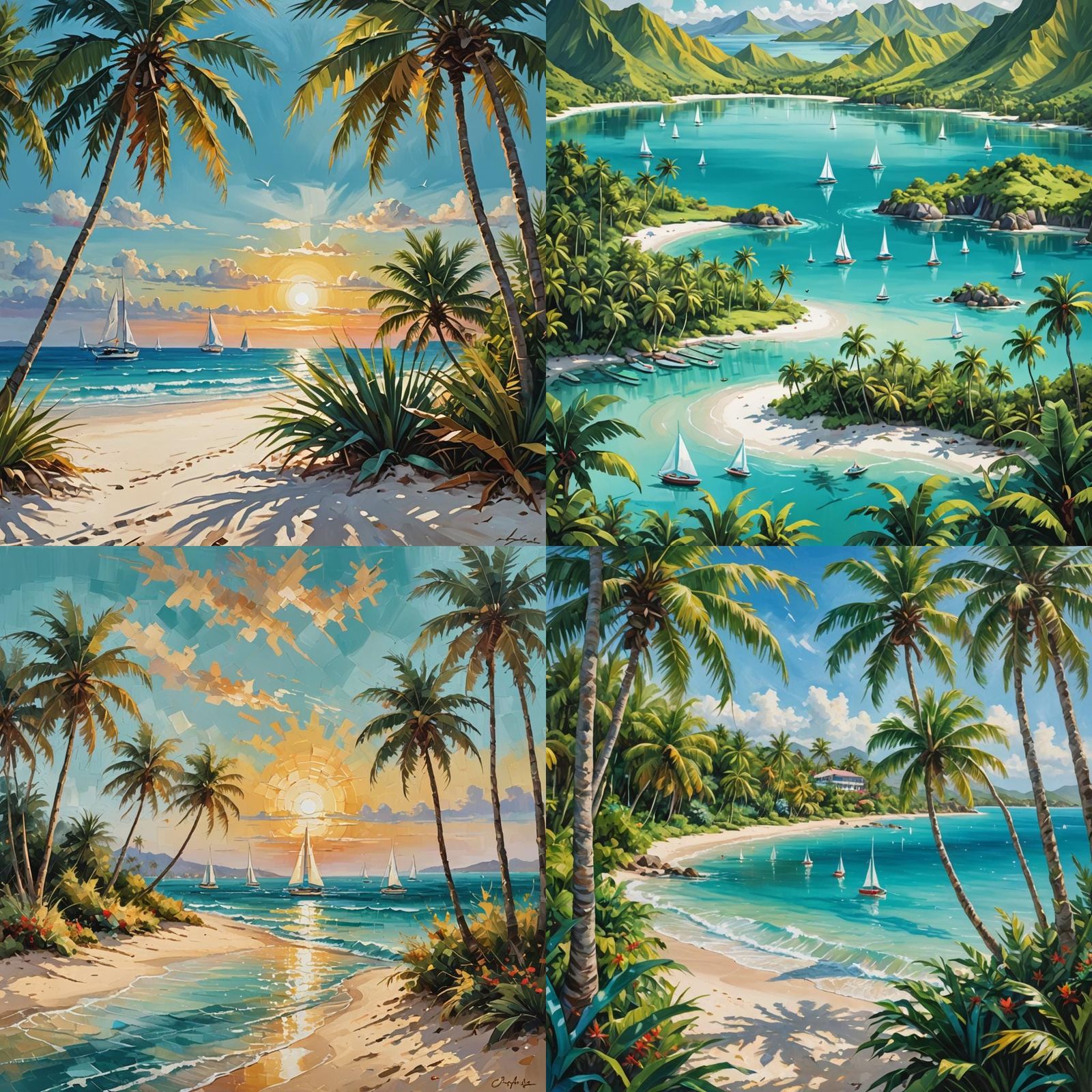 Paradise Found: Realistic Art of the Caribbean Islands