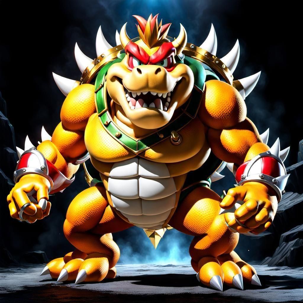 King Bowser Koopa Render in Unreal Engine 5