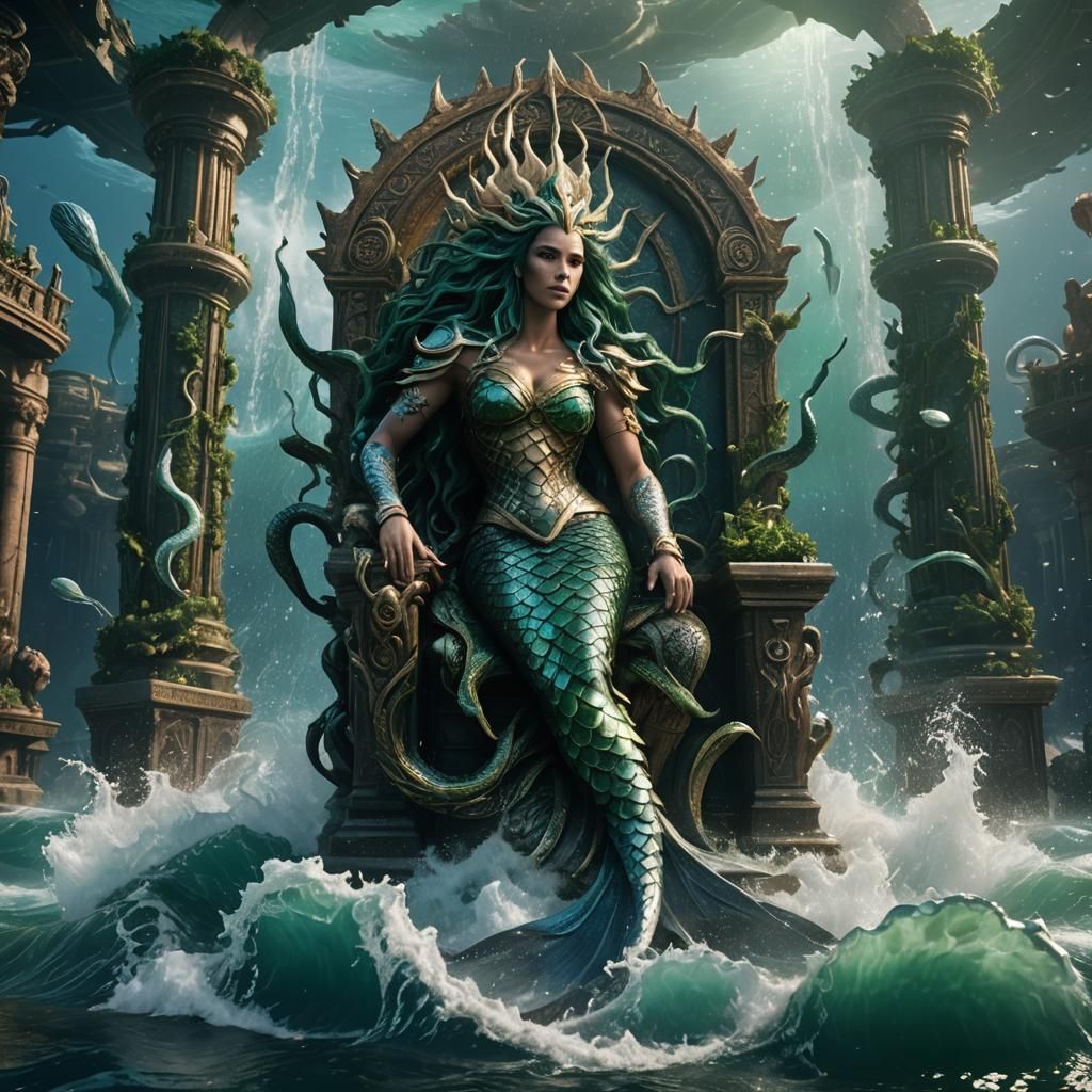 Underwater King's Throne Room in Unreal Engine 5